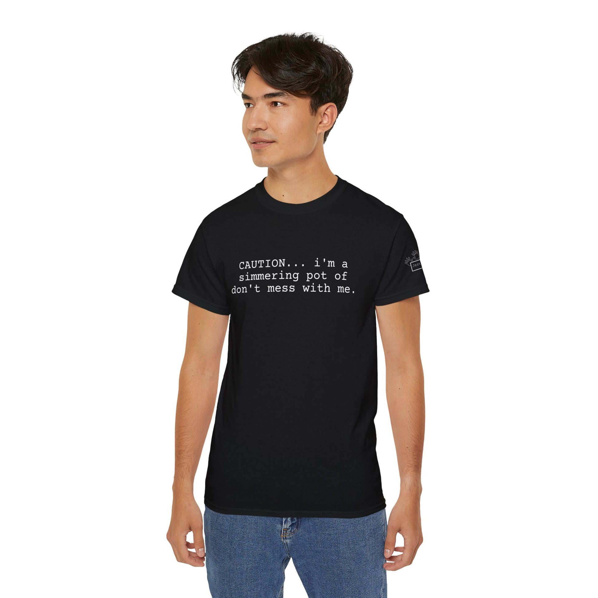 simmering pot of dont mess with me popular graphic tees him